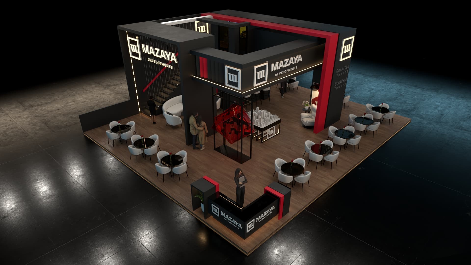 Mazaya Developments Booth thumbnail 6