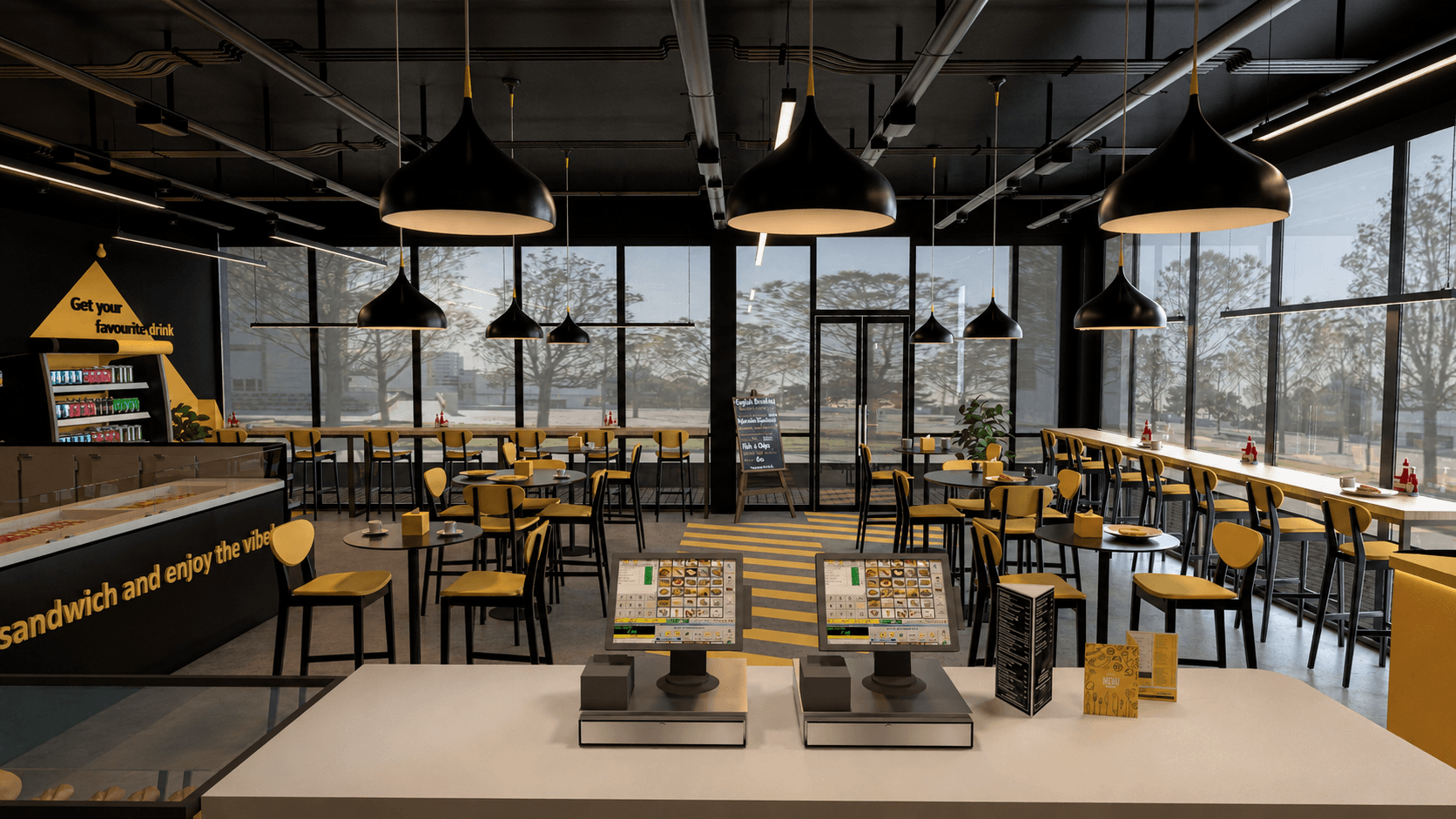 Buzz Coffee Shop hero image