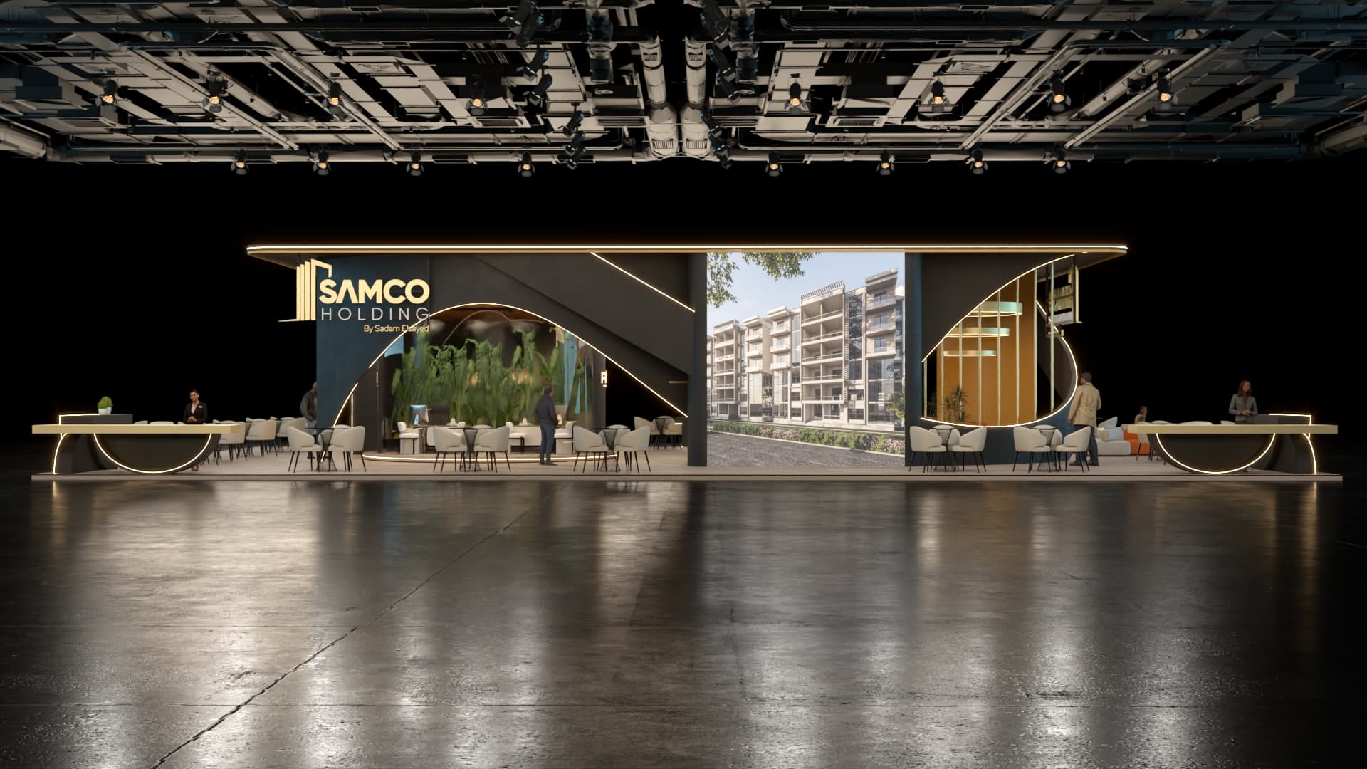 SAMCO Holding Booth hero image