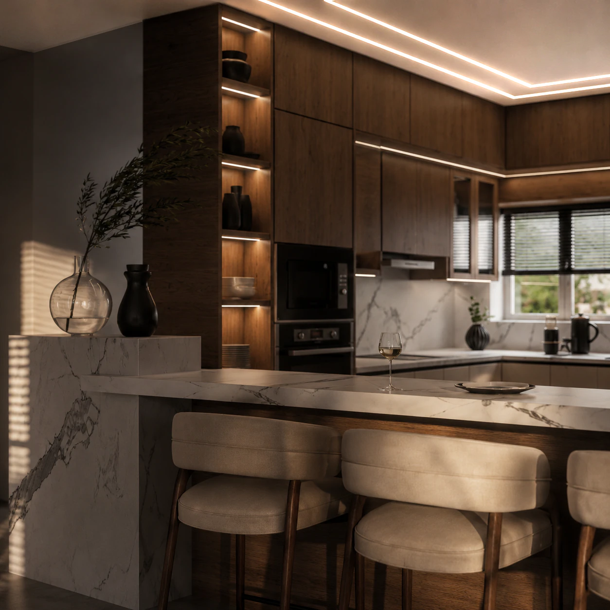 Hyde Park Apartment Kitchen hero image